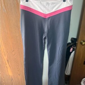 Victoria’s Secret gray/pink yoga pants